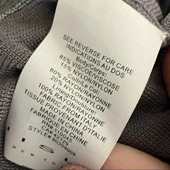 IISLI Rio Samba Cami L metallic silver tiered top New - Picture 7 of 7